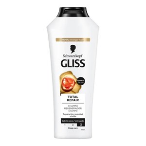 شامپو ترمیم کننده مو گلیس Gliss TOTAL REPAIR حجم 400 میل