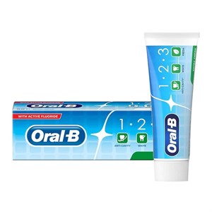 خمیر دندان سه کاره اورال بی Oral-B EXTRA FRESH حجم 75 میل