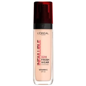 کرم پودر لورال Loreal INFAILLIBLE شماره 145 رنگ Rose Beige حجم 30 میل