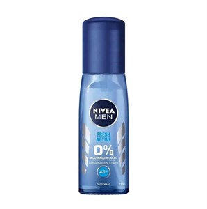 اسپری ضد تعریق مردانه نیوا Nivea Fresh Active مدل ادکلنی حجم 75 میل
