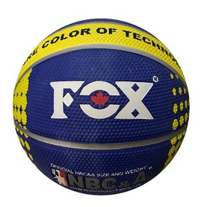توپ بسکتبال فاکس لاستیکی سایز 5 Fox