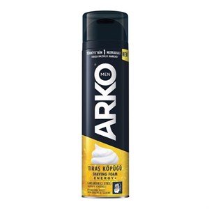 فوم اصلاح صورت آرکو ARKO ENERGY حاوی جنسینگ و تورین حجم 200 میل