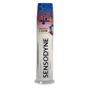 خمیر دندان پمپی سنسوداین SENSODYNE مناسب دندان های حساس حجم 100 میل