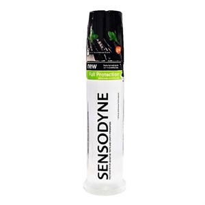 خمیر دندان پمپی سنسوداین SENSODYNE ضد جرم و حاوی زغال فعال حجم 100 میل
