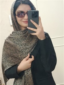 شال جنس پلیسه خیس پلنگی کد 020