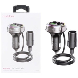 شارژر فندکی و اف ام پلیر بلوتوثی 30 وات ارلدام ET-M113