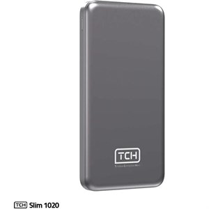 پاوربانک TCH مدل Slim 1020 توان 20 وات و ظرفیت 10000 میلی‌آمپر ساعت