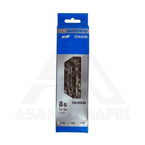 زنجیر دوچرخه شیمانو CN-HG40 6/7/8SP 116L