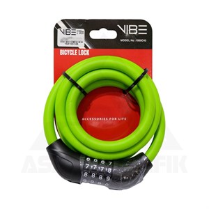 قفل رمزی دوچرخه وایب VIBE 1000C45 سبز