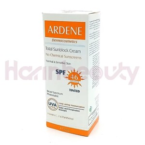کرم ضد آفتاب رنگی آردن با SPF46 مناسب پوست معمولی و حساس حجم 50 میلی لیتر