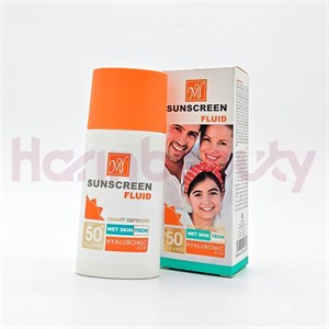 ضد آفتاب فلوئید مای مدل هیالورونیک اسید SPF50 حجم 50 میلی لیتر
