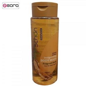 شامپو بدن شون مدل جینسینگ Ginseng حجم 420 میلی لیتر Schon Ginseng Shower Gel 420ml