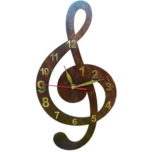 ساعت دیواری مدل ملودی طرح کلید سل