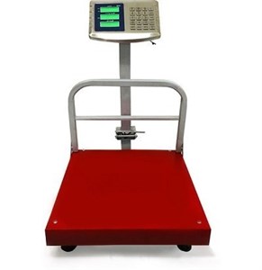 باسکول 300 کیلویی کمرینمایشگر 6 رقمنمایشگر دوطرفهگارددار