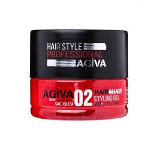 ژل مو آگیوا Agiva شماره 02 مدل Ultra Strong حجم 200 میل
