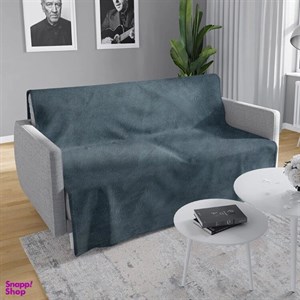 شال مبل شاران هوم مدل مخملی طرح ساده سایز 450×180 سانتی متر