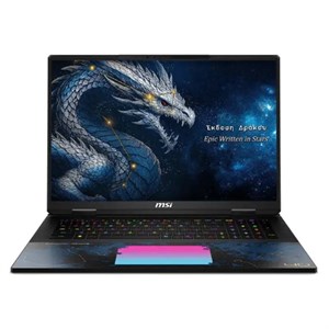 لپ تاپ 18 اینچی ام اس آی مدل Titan 18 HX Dragon Edition Draco Epic Core Ultra 9-290HX Plus 96GB 4TB SSD 24GB RTX 5090