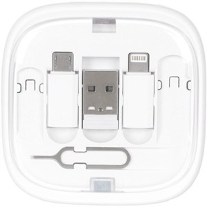 کیت کابل و مبدل چندمنظوره پرووان مدل PCK005 سفید