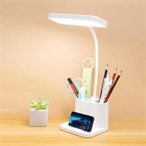 چراغ مطالعه و جا قلمی رومیزی مدل 2209-LED LAMP QP