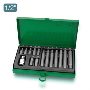 جعبه بیت آلنی شش گوش تاپ تول 15 عددی مدل GAAD1508