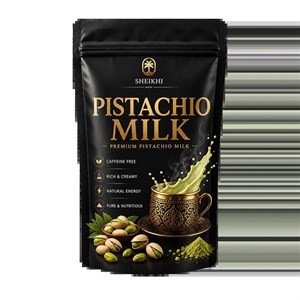 شیر پسته زعفرانی شیخی | PISTACHIO MILK SHEIKHI