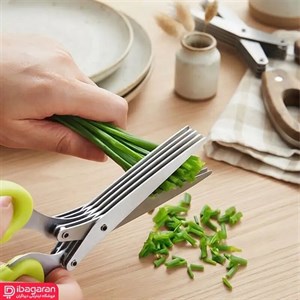 قیچی آشپزخانه خردکن سبزی ریور مدل 81001