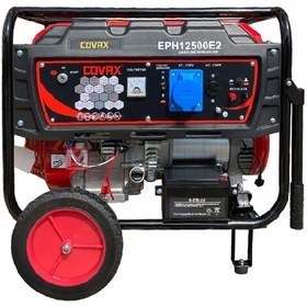 موتور برق ۸.۵ کیلووات سه گانه سوز تک فاز استارتی کواکس مدل EPH12500E2 GAS