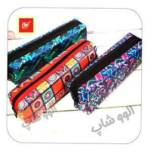 جامدادی تک زیپ مکعبی طرح کلاسیک سنتی
