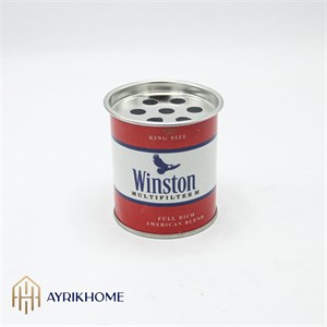 زیرسیگاری طرح دار WINSTON قرمز