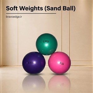 توپ ژله‌ای شنی پیلاتس و ایروبیک (Pilates Toning Sand Ball)