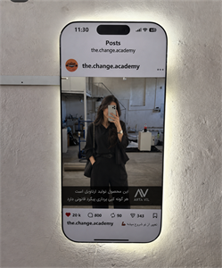 اینه قدی مدل  اینستاگرام جنس اینه درجه یک