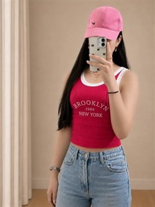 کراپ کبریتی زنانه Brooklyn 1989 مدل رکابی