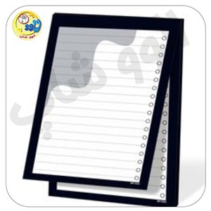 کاغذ یادداشت مدل سایه مشکی