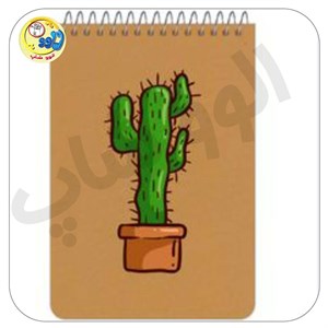 دفترچه یادداشت کاکتوس نخودی  100 برگ