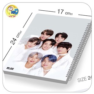 دفتر نقاشی بی تی اس BTS