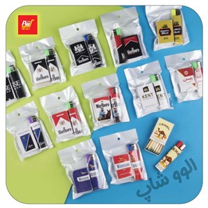 ست فندک و کبریت فانتزی