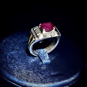 انگشتر نقره مردانه 360/123 