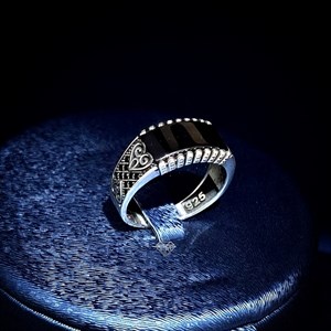 انگشتر نقره مردانه 355/53 
