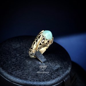 انگشتر نقره مردانه 415/101 