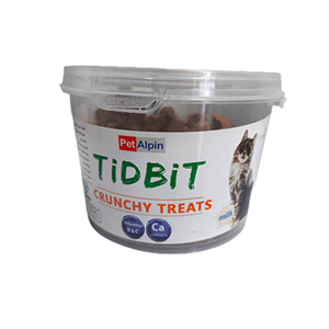 مکمل و تشویقی تیدبیت حاوی کلسیم و ویتامین مدل Crunchy Treats