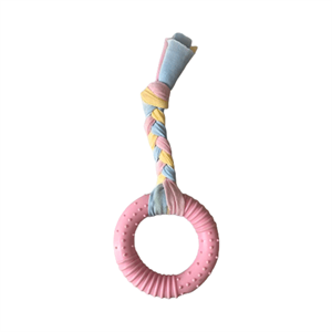 اسباب بازی حلقه لاستیکی 26 سانتی متر سگ میکس پت (Mixpet)