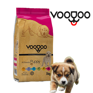 غذای خشک توله سگ 3 کیلوگرمی وودوو پت (Voodoopet)