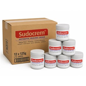 کرم سوختگی سودوکرم Sudocrem اورجینال درجه یک حجم 125 گرم | تعداد 12 عددی | قیمت عمده
