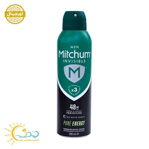 اسپری ضدتعریق مردانه Mitchum Pure Energy حجم 200 میل