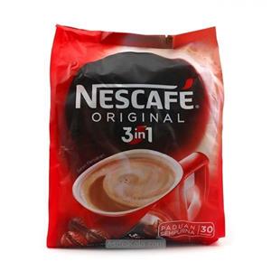 کافی میکس نسکافه 3 در 1 مدل اورجینال بسته 30 عددی NESCAFE 