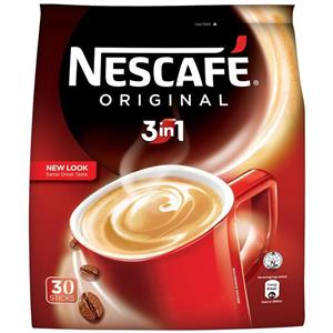 کافی میکس نسکافه 3 در 1 مدل اورجینال بسته 30 عددی NESCAFE 