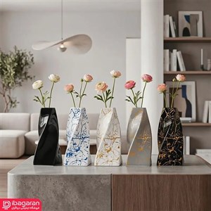 گلدان سرامیکی رومیزی اهورا