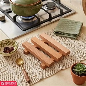 زیر قابلمه ای چوبی راش ریور مدل 8474