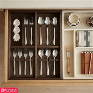 سرویس قاشق و چنگال استیل 12 پارچه ریور مدل 8342