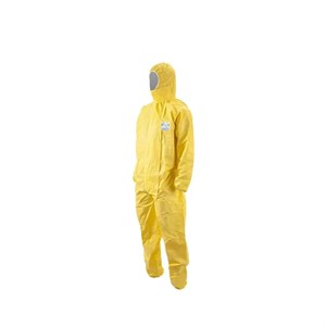 لباس مقاوم شیمیایی یکسره کلاهدار Nylprene (برند TACCONI) tacconi-nylprene-coverall-chemical-suit